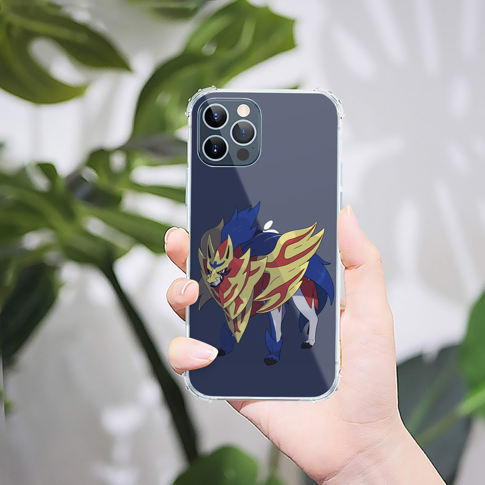 （画像用） ポケットモンスター Pokémon 【iPhone 12シリーズ対応】透明スマホケース（クリアソフトケース）